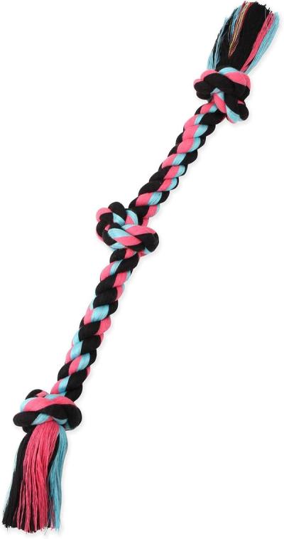 Mammoth Flossy Chews Cotton Blend Rope Tug