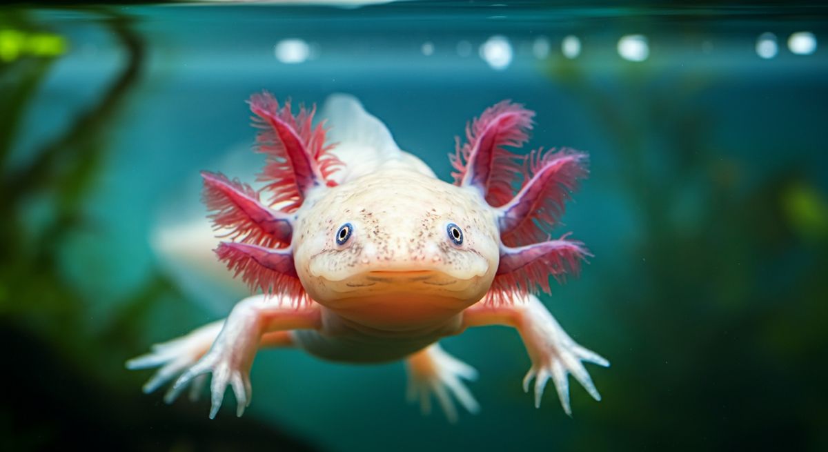 The Incredible Axolotl - Nature’s Smiling Salamander
