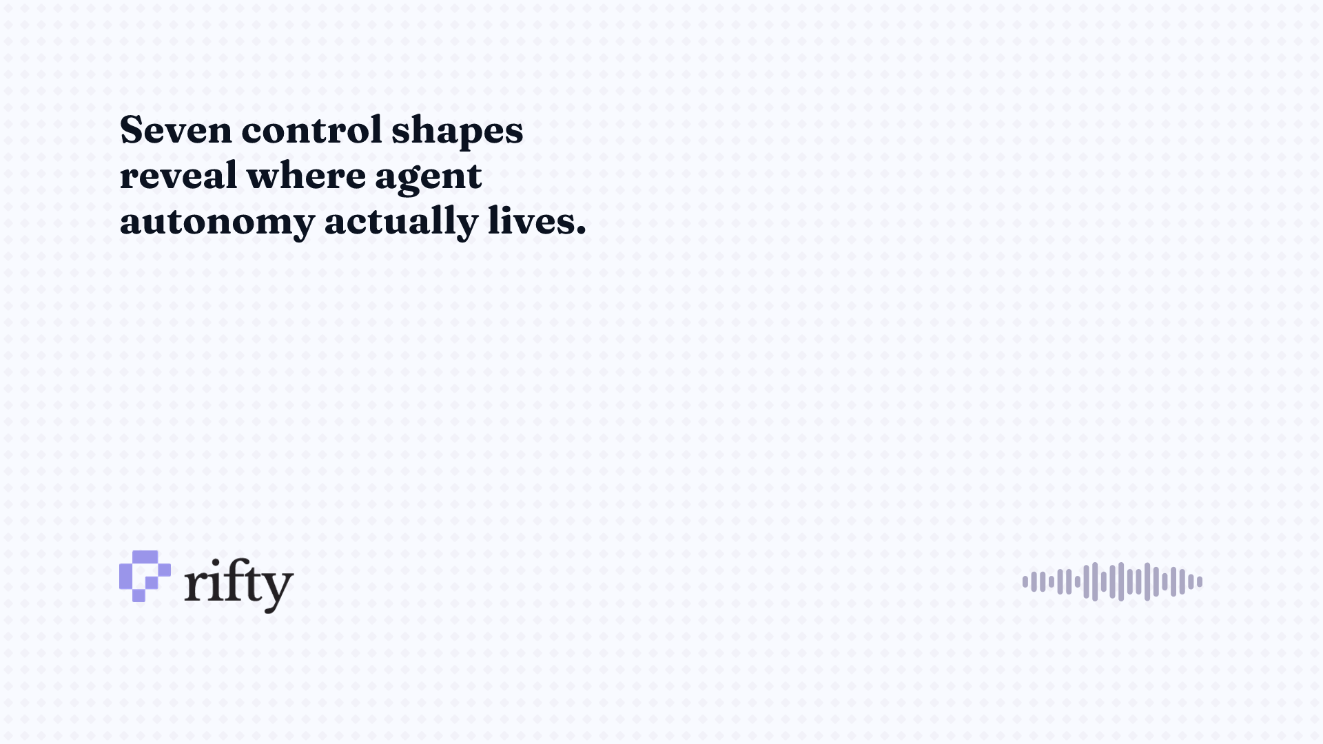 Agentic workflows examples: seven reusable control shapes
