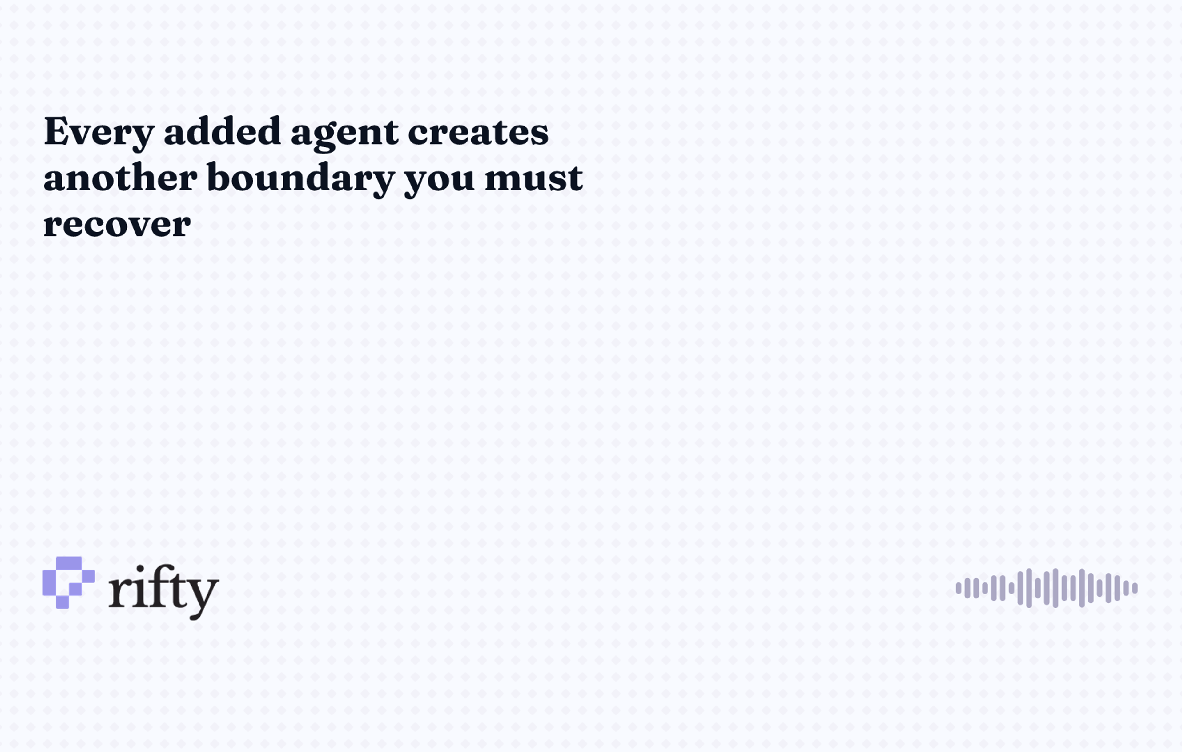 Autonomous agents and multi-agent systems: when one agent is enough
