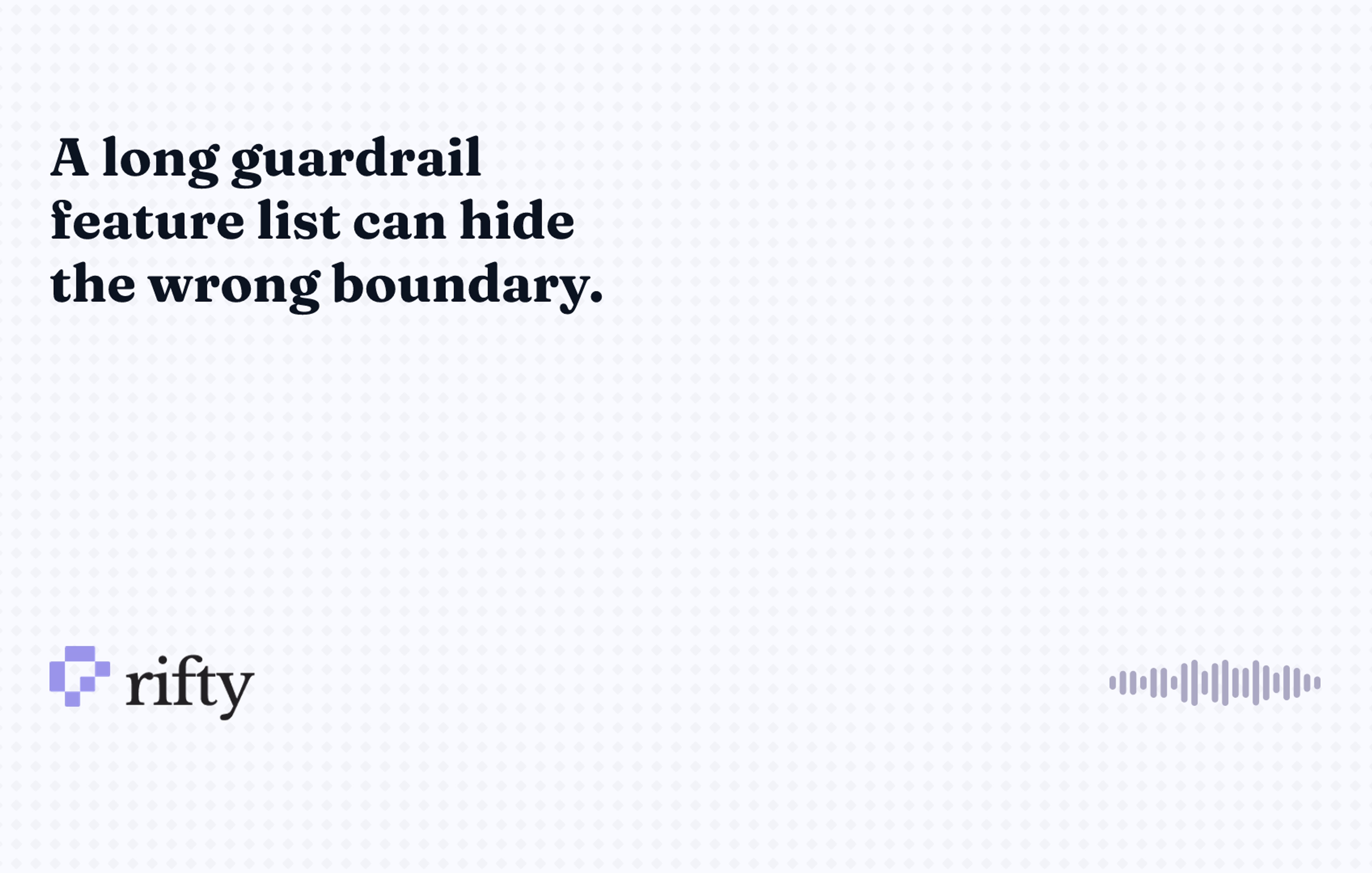 AI guardrails open source: choose the control boundary first