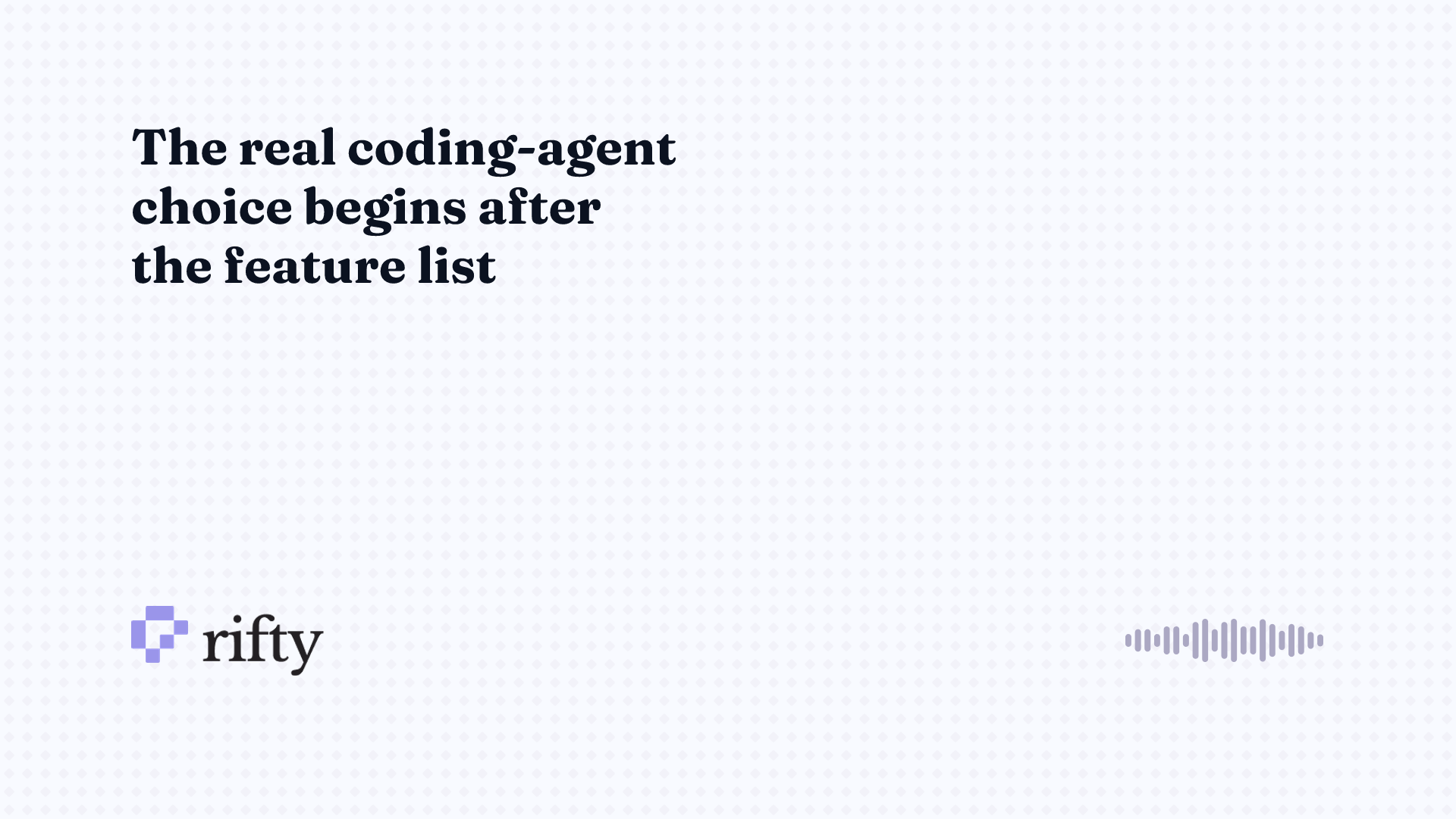Agentic AI coding tool: choose by control, verification, and recovery