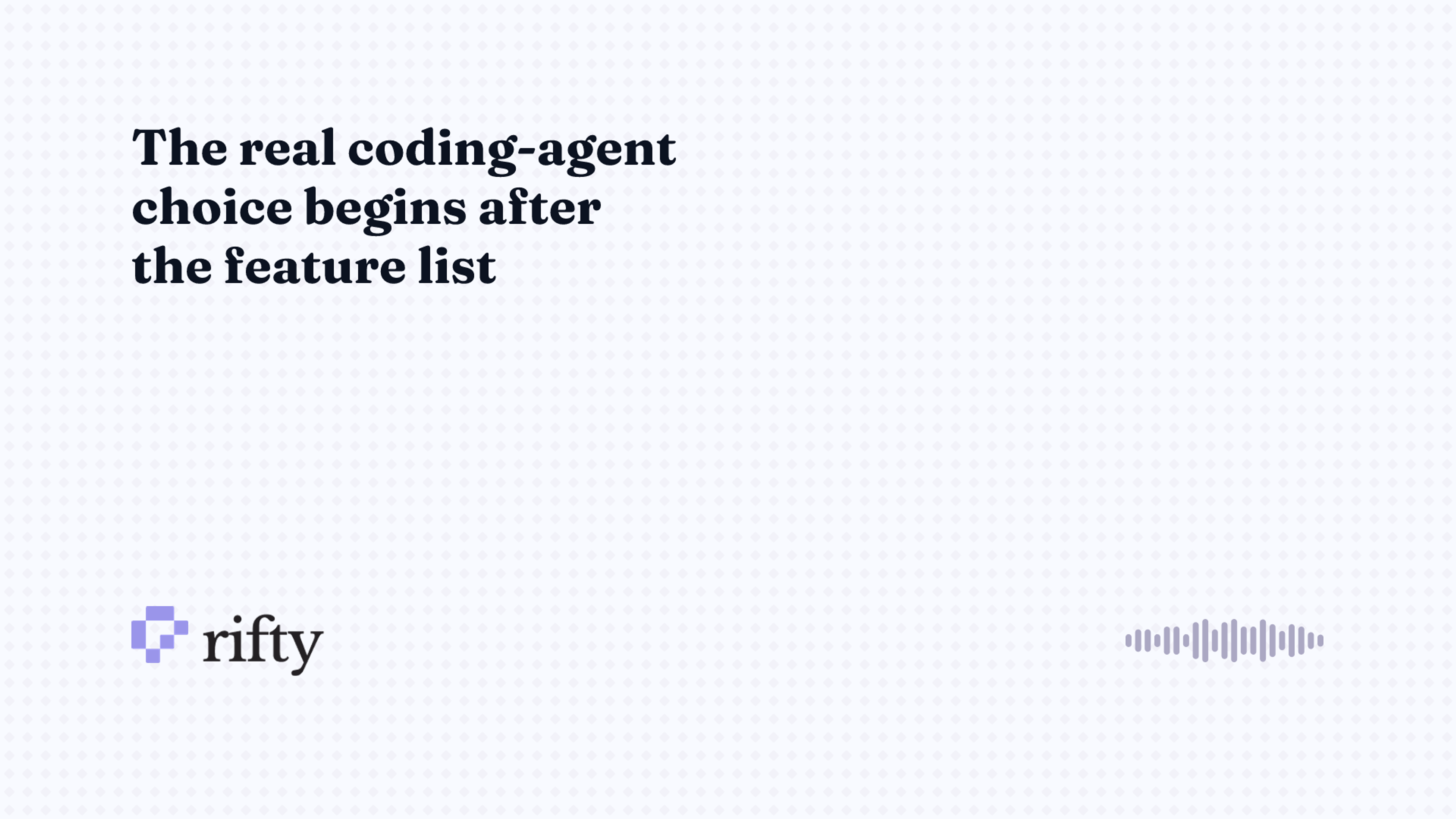 Agentic AI coding tool: choose by control, verification, and recovery