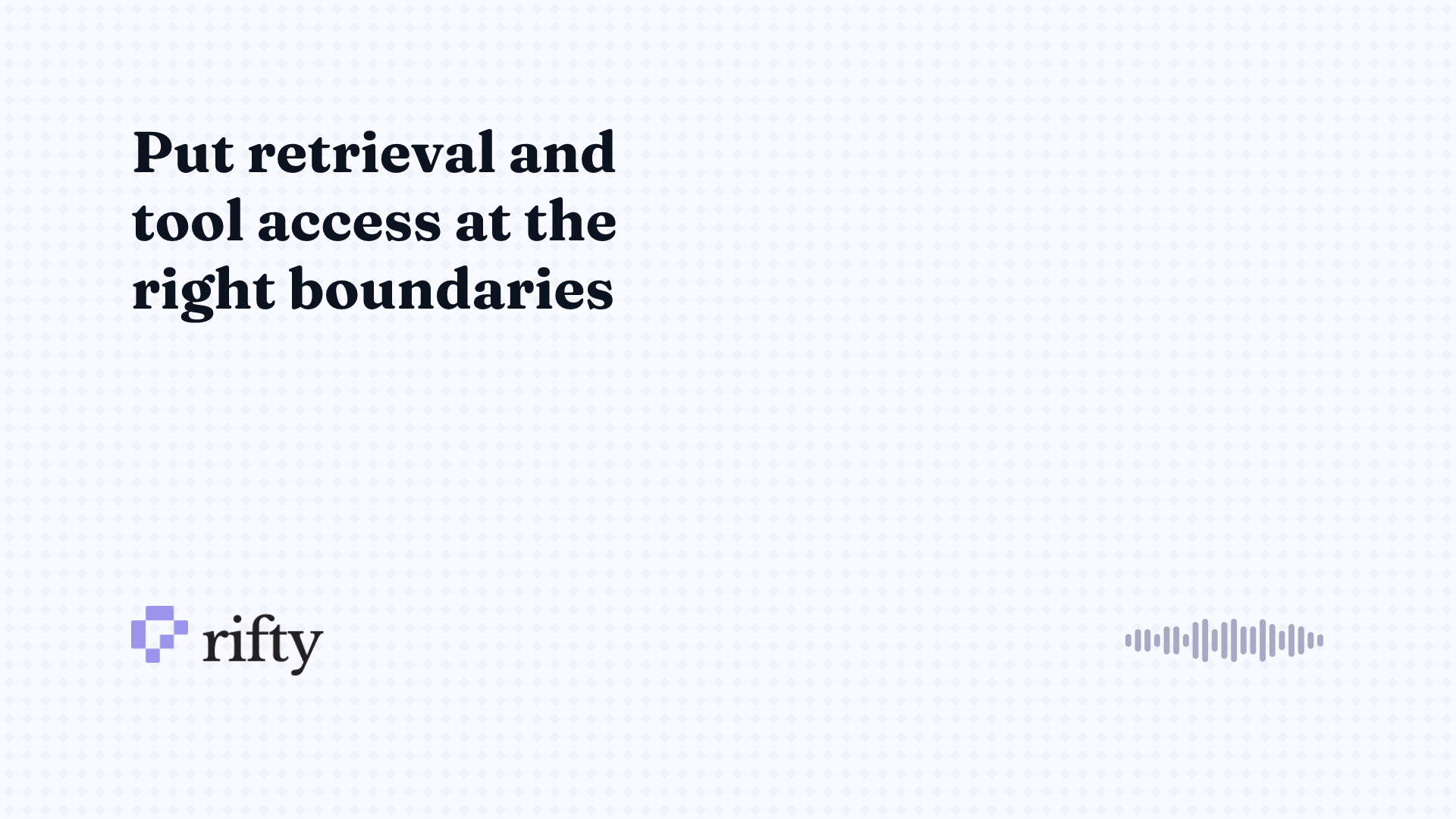Model Context Protocol vs RAG: choose the right system boundary