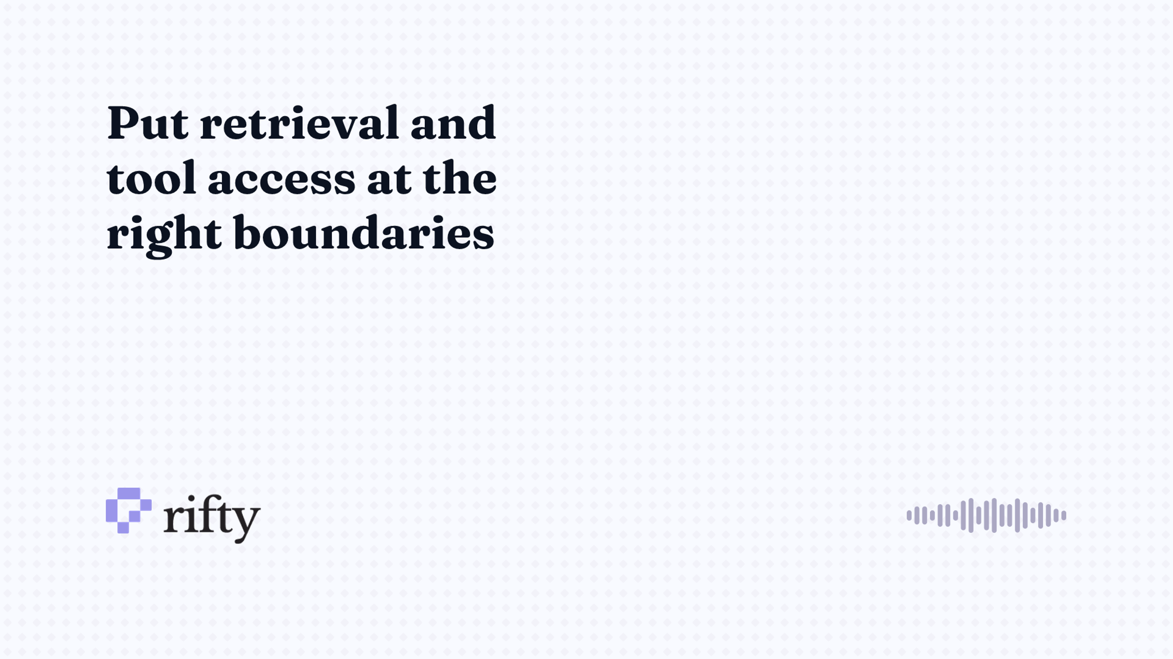 Model Context Protocol vs RAG: choose the right system boundary