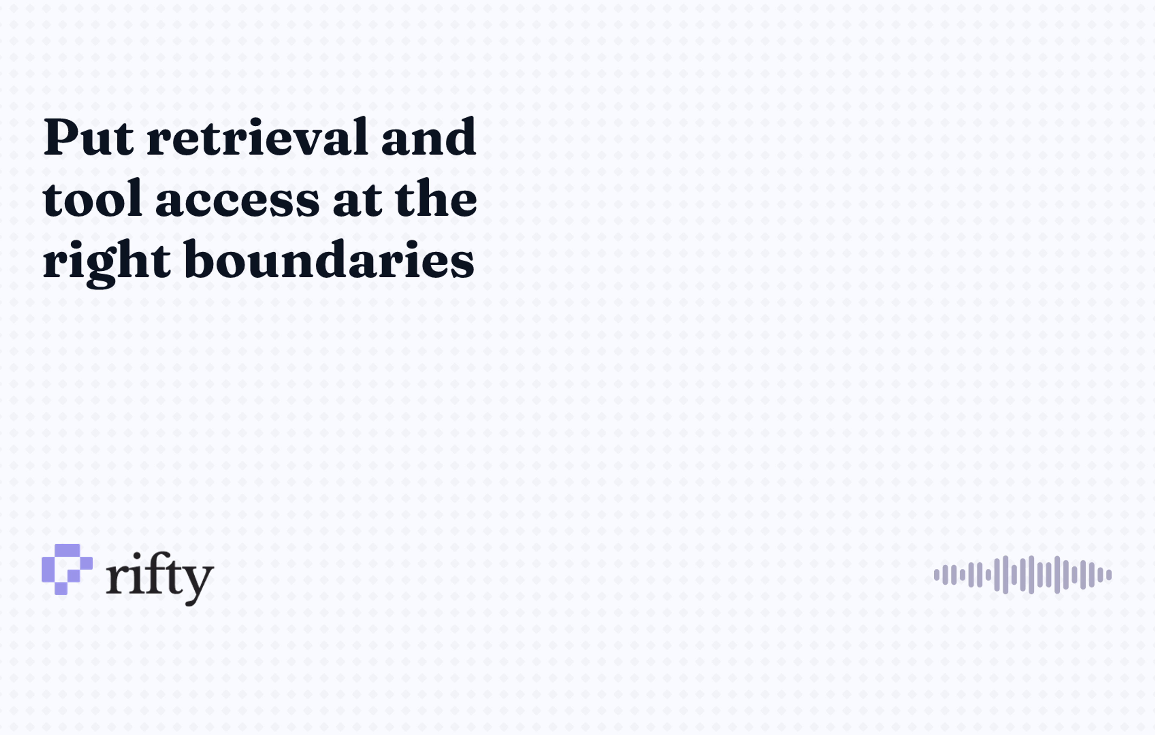 Model Context Protocol vs RAG: choose the right system boundary