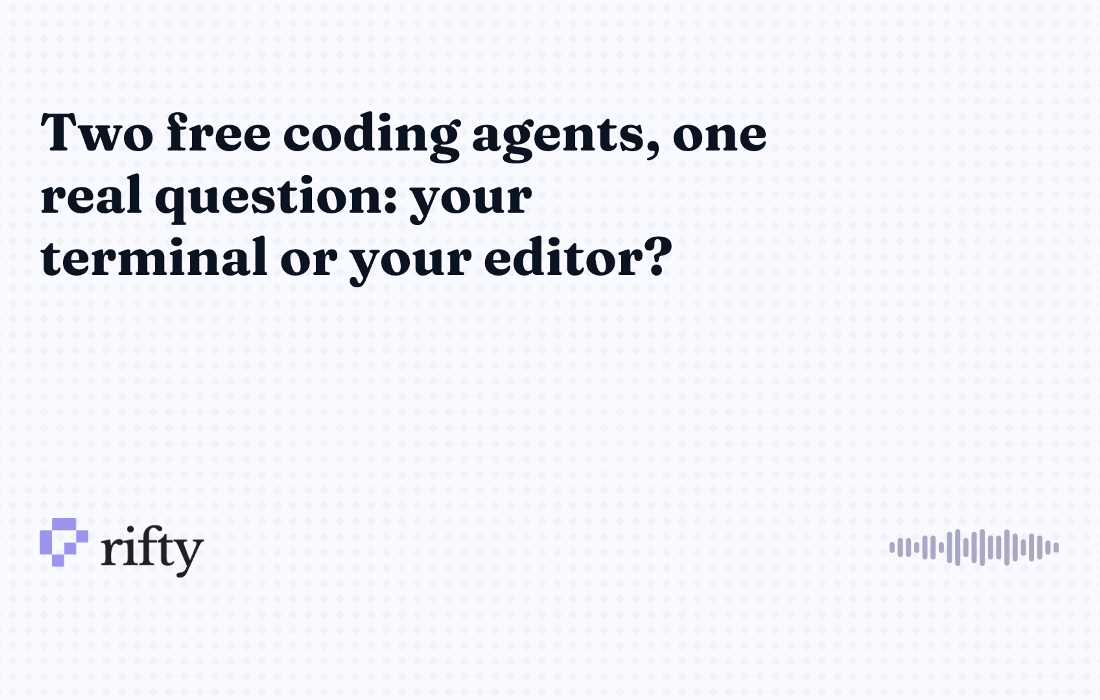 Aider vs Cline: which AI coding agent fits how you work