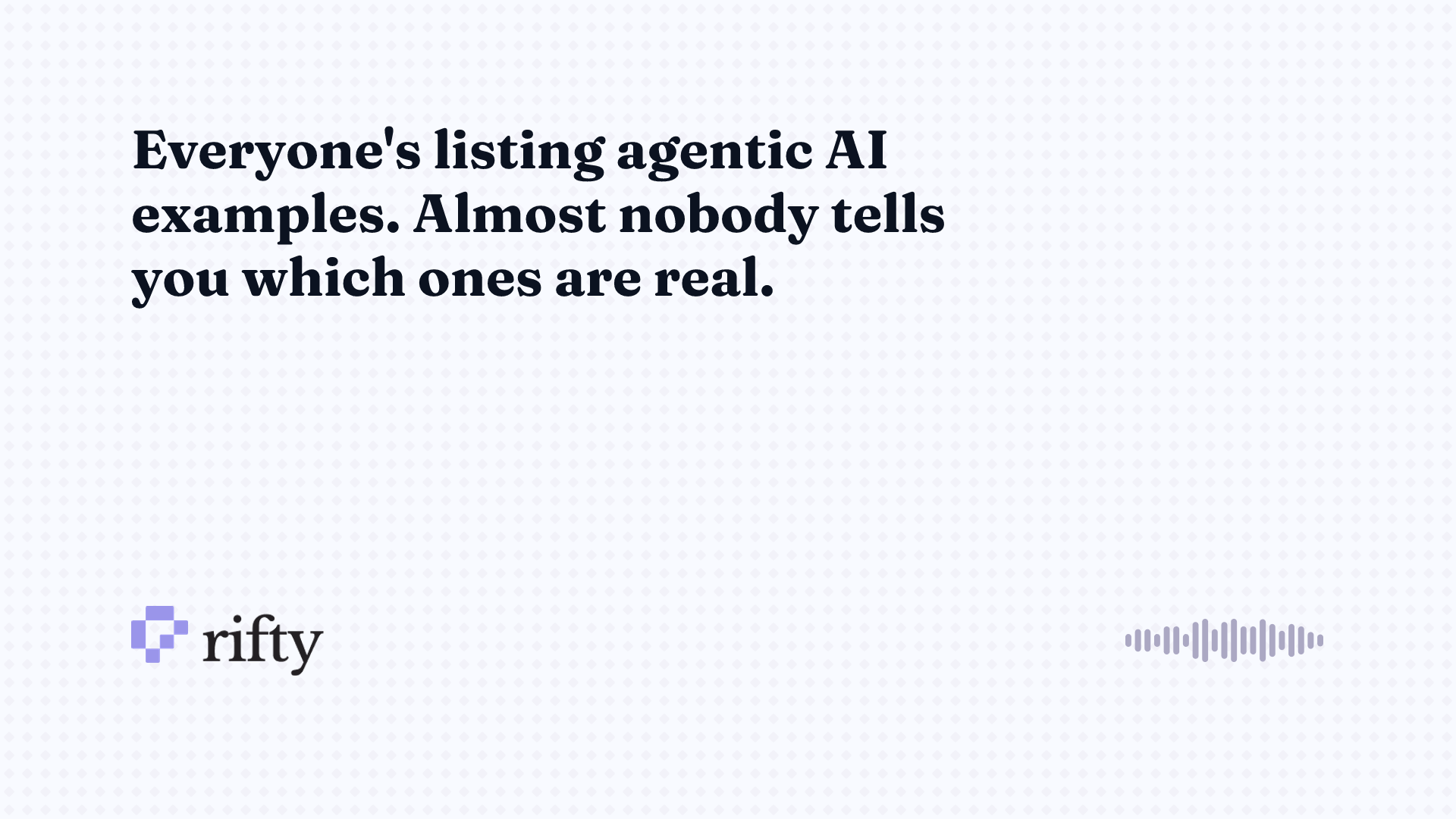 Agentic AI example: real one or just wrapped automation?