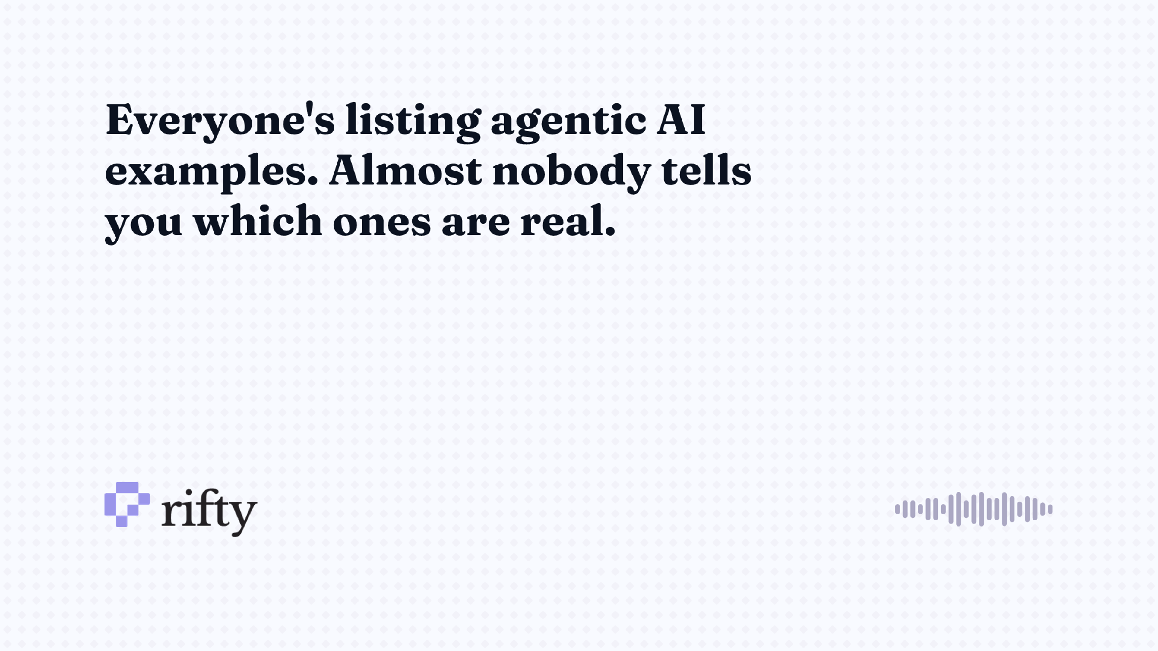Agentic AI example: real one or just wrapped automation?