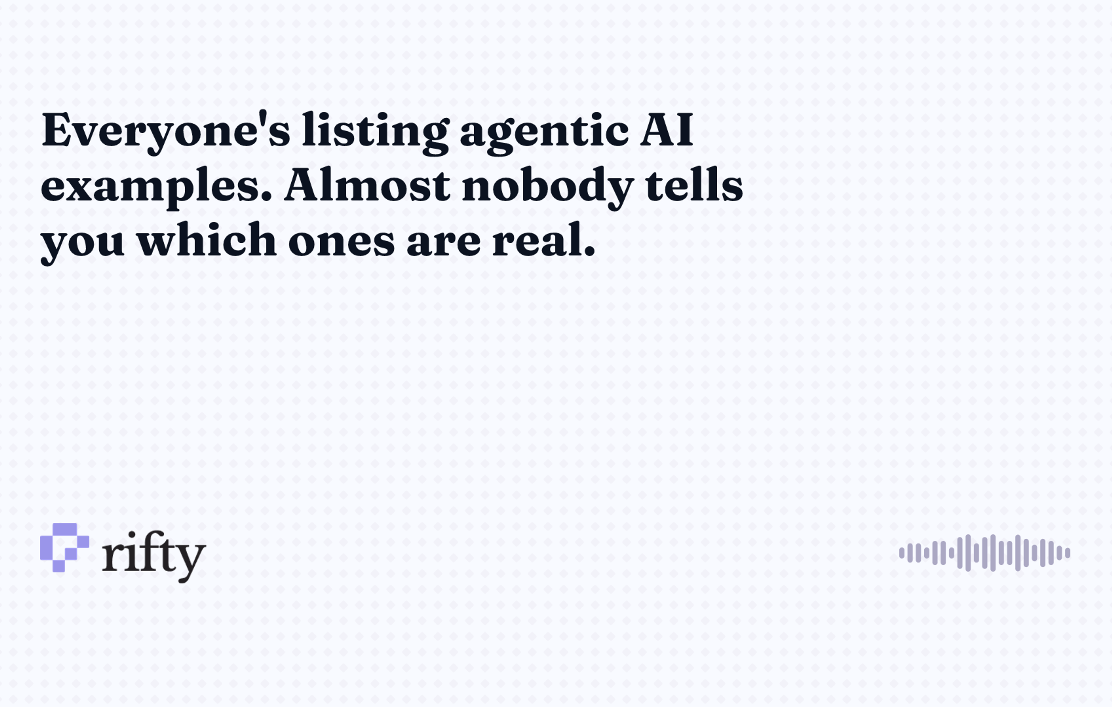 Agentic AI example: real one or just wrapped automation?