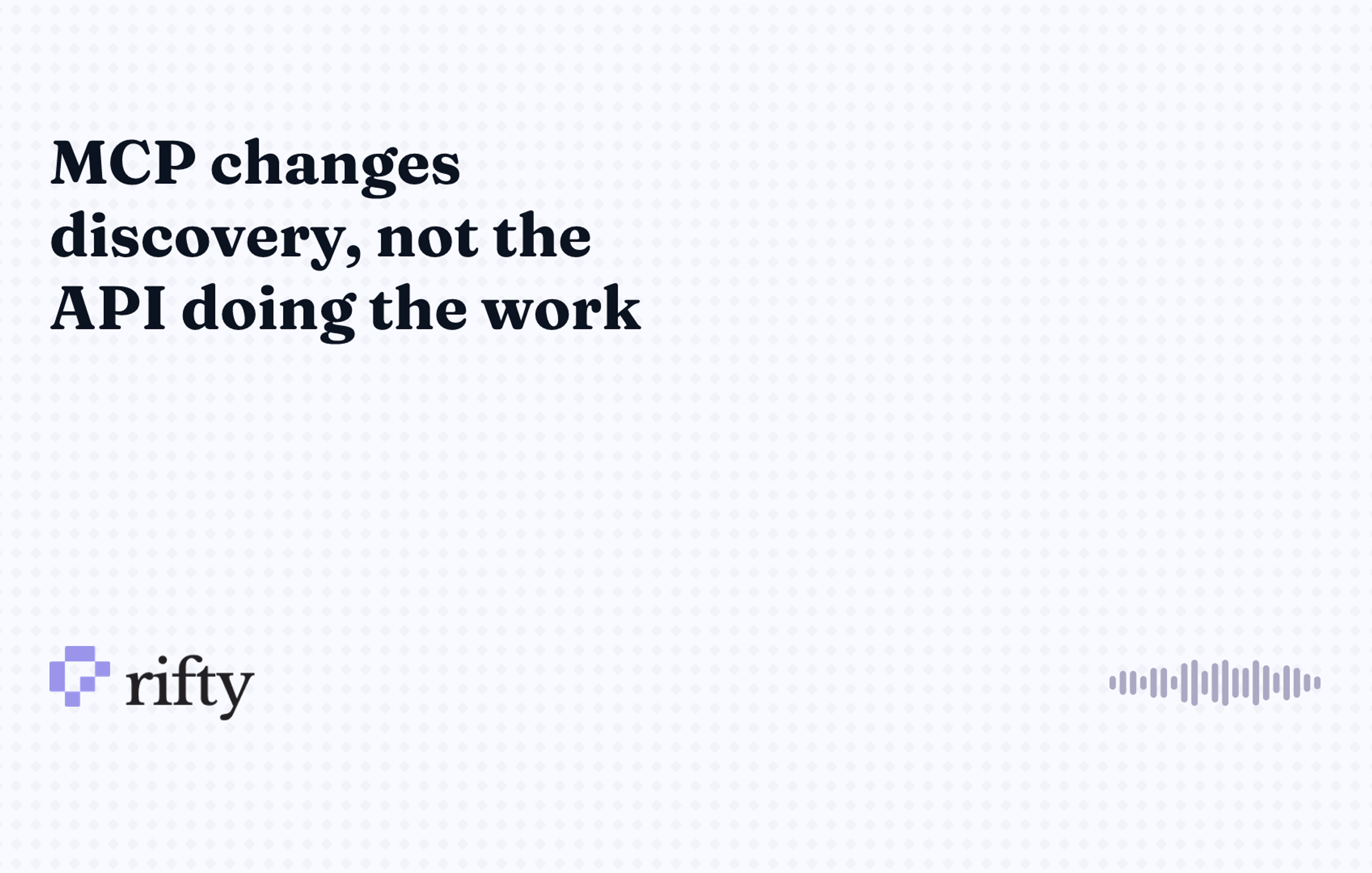 Model Context Protocol vs API: when to use MCP, an API, or both