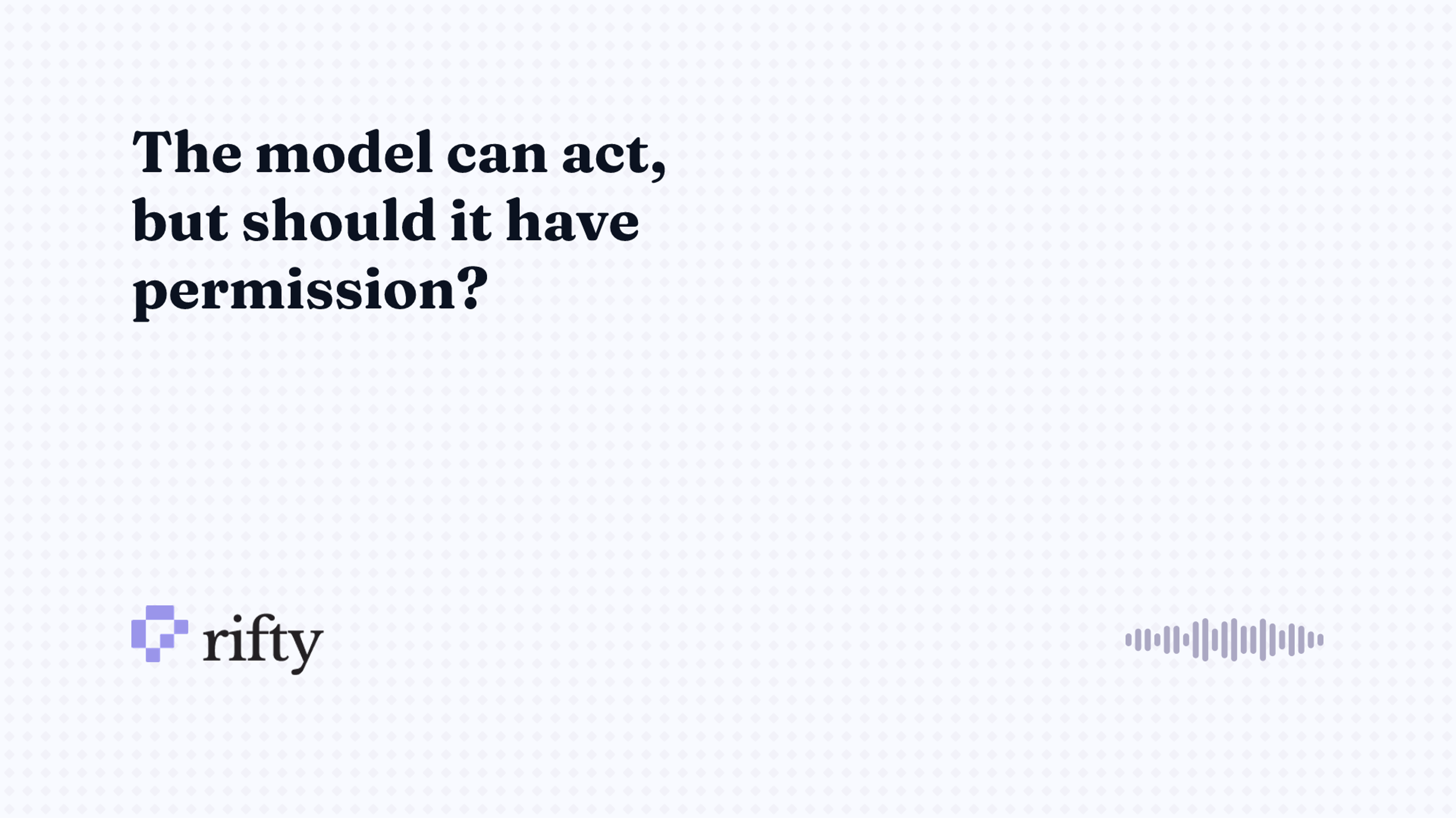 AI delegation: how much authority should an agent get?