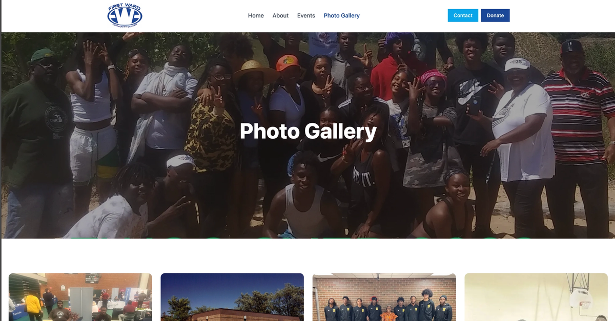 First Quality Community Service Photo Gallery - First Ward Community Service