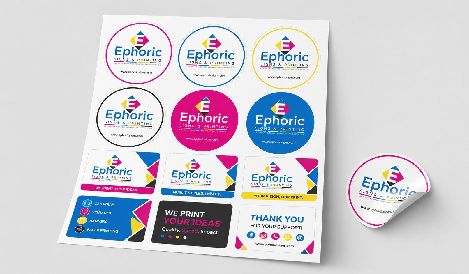 Stickers (sheet)