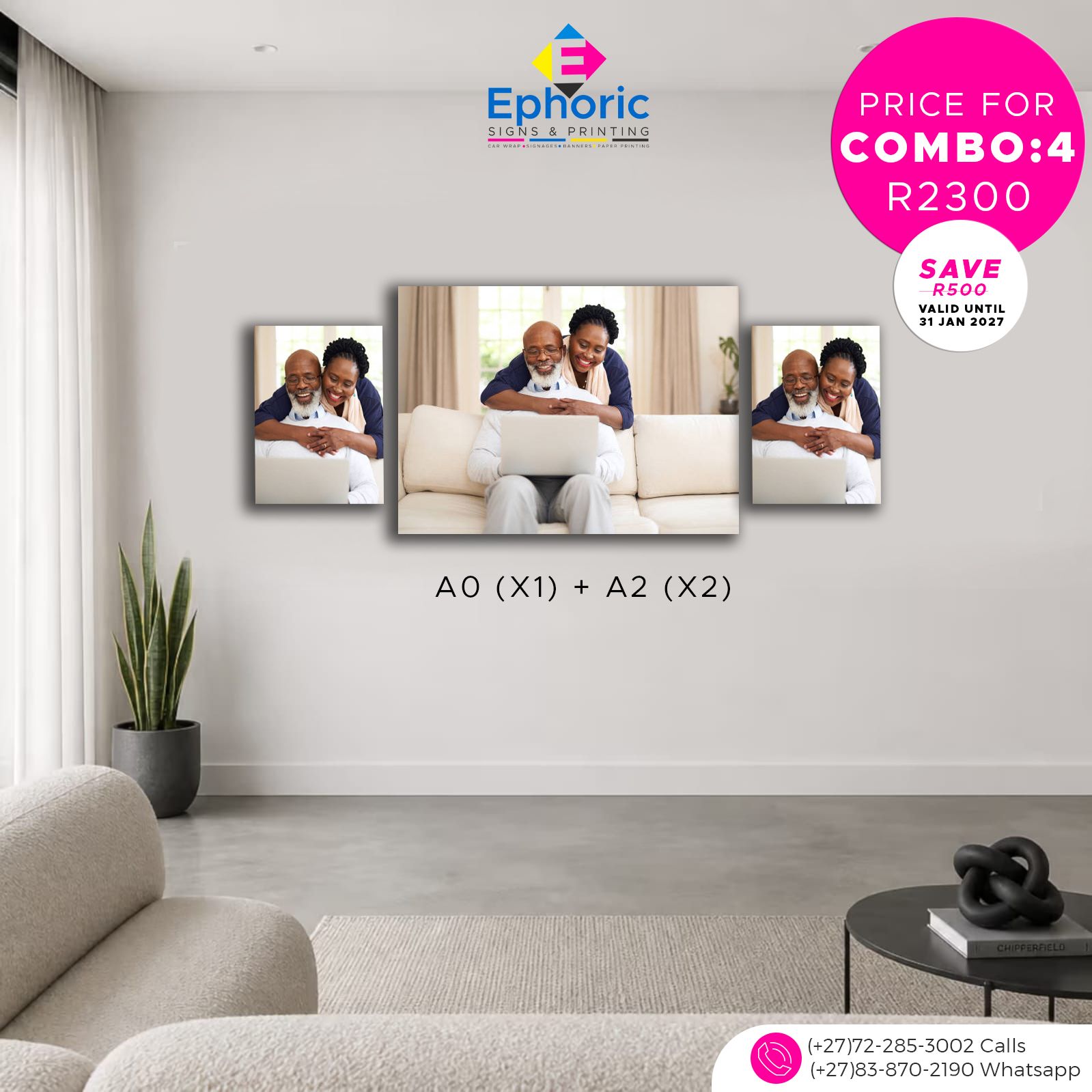 Canvas Pictures Combo 4