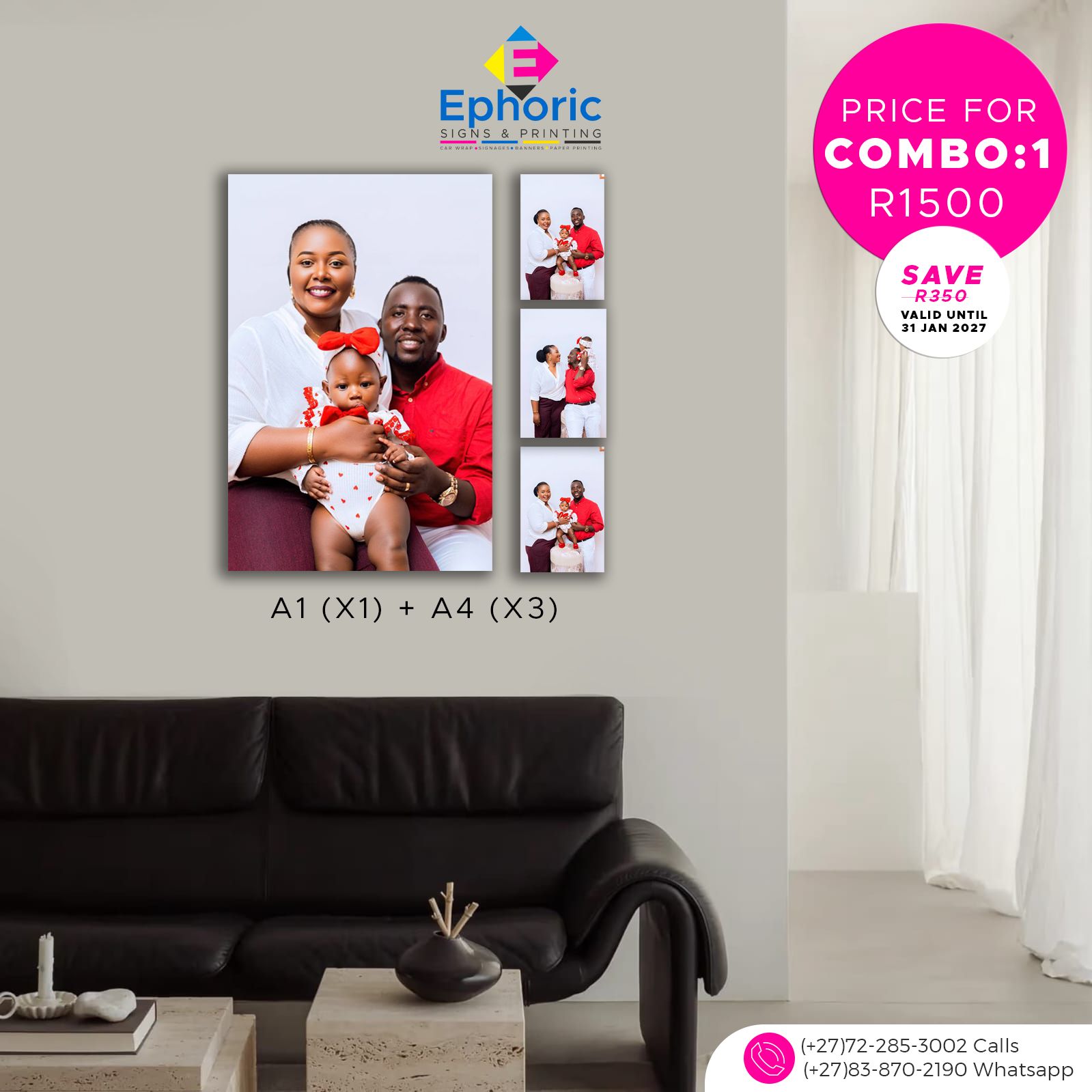 Canvas Pictures Combo 1 Sale
