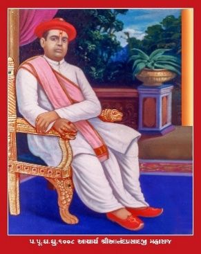 Aacharya Shree Anandprasadji Maharaj portrait