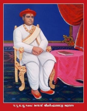 Aacharya Shree Narendraprasadji Maharaj portrait