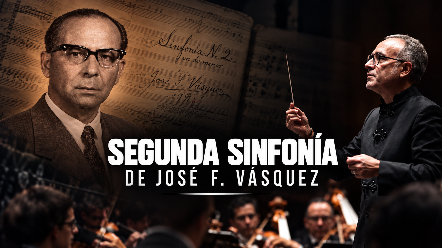 Martínez Alpuente y Turcios Ruíz recuperan la Segunda Sinfonía de José F. Vásquez