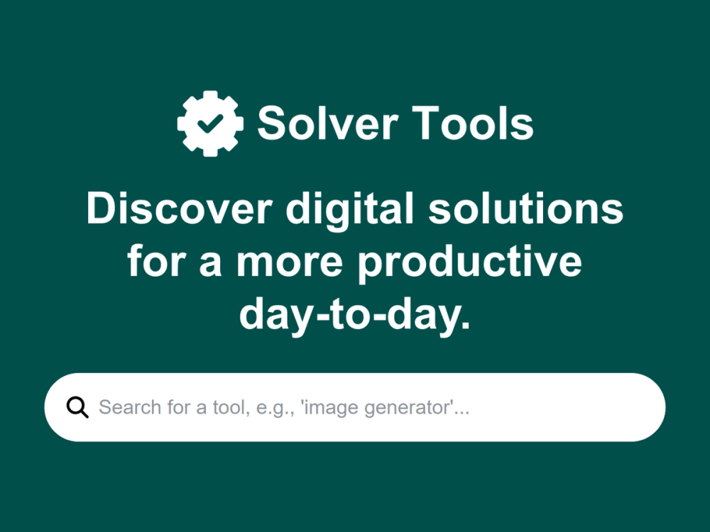 image of Solver Tools