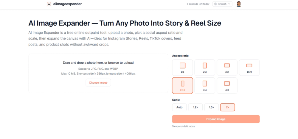 image of AI Image Expander