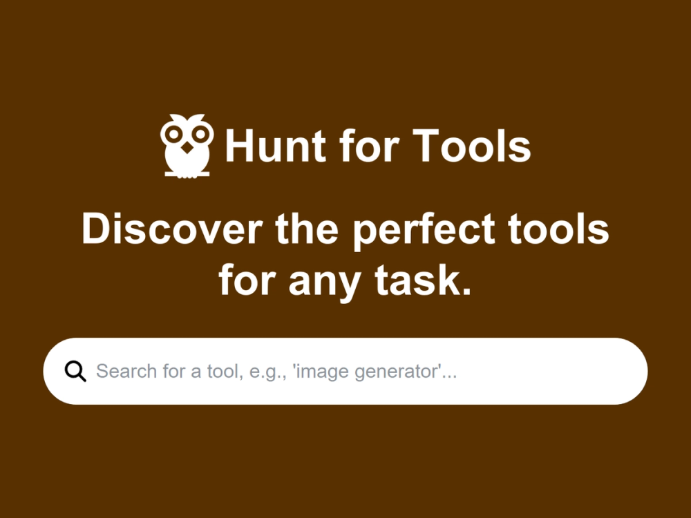 image of Hunt for Tools