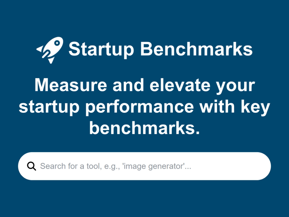 image of Startup Benchmarks