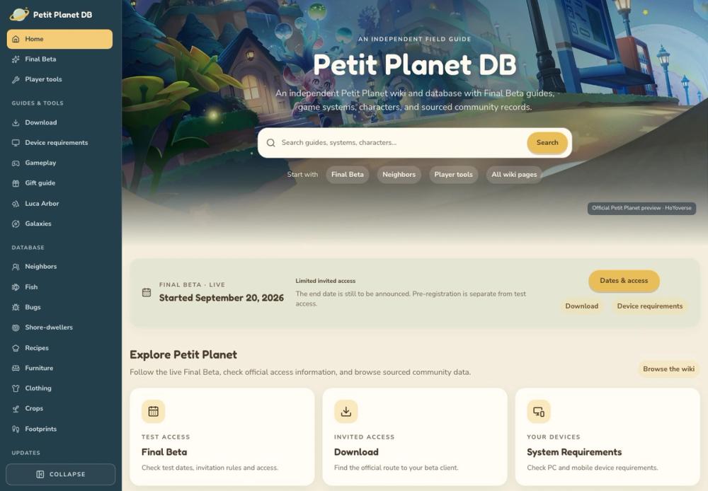 image of Petit Planet DB image of Petit Planet DB