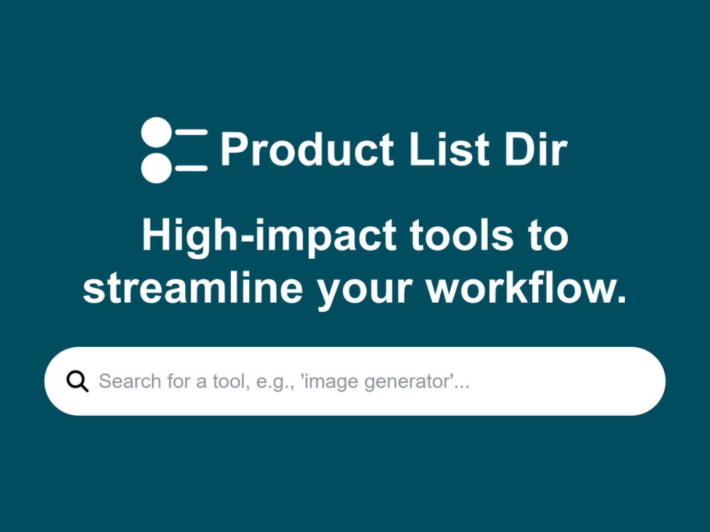 image of Product List Dir
