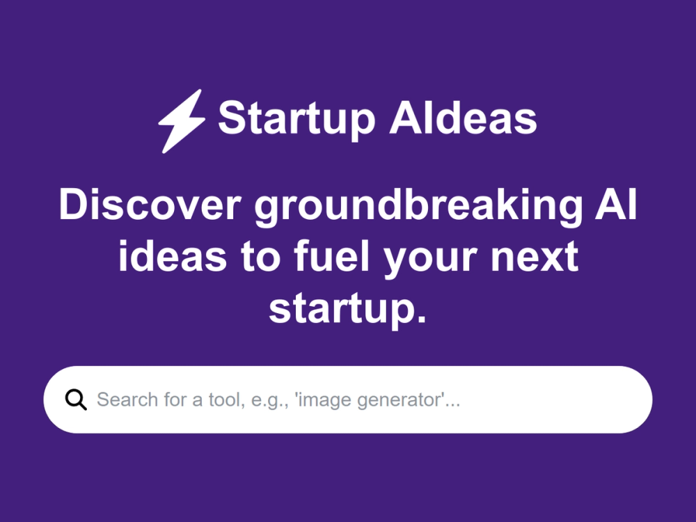 image of Startup AIdeas