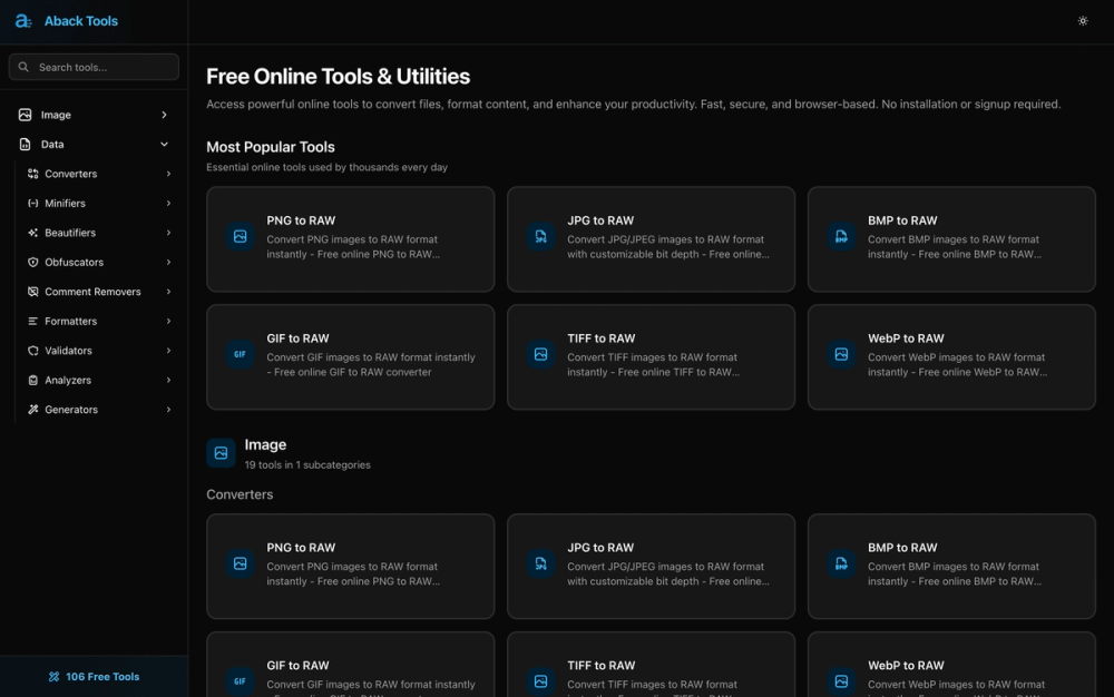 image of Aback Tools