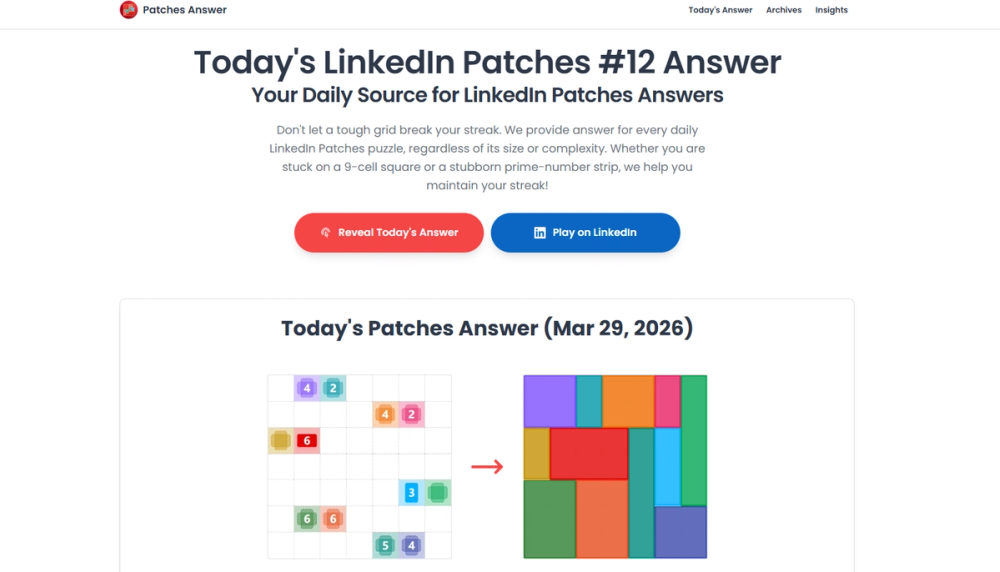 image of Patches Answer