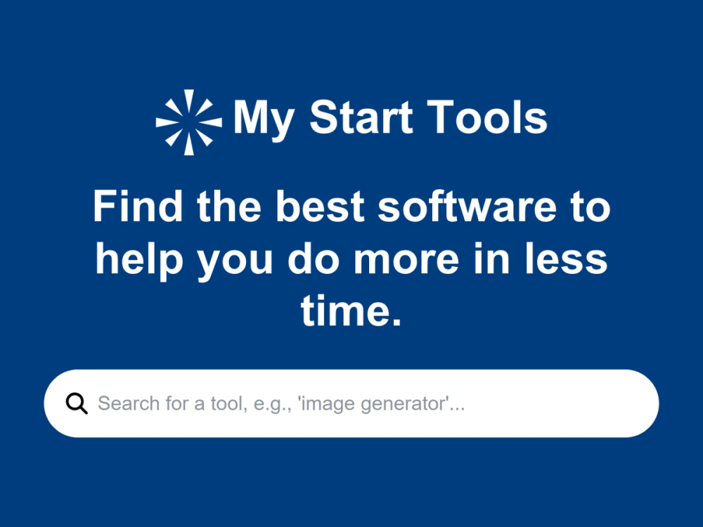 image of My Start Tools