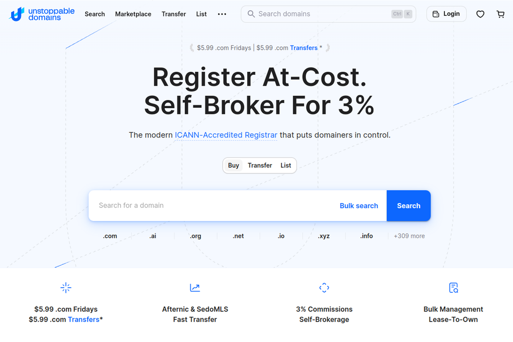 unstoppabledomains screenshot