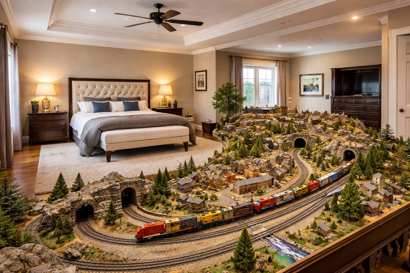 Bedroom with full-size train set​​​​‌﻿‍﻿​‍​‍‌‍﻿﻿‌﻿​‍‌‍‍‌‌‍‌﻿‌‍‍‌‌‍﻿‍​‍​‍​﻿‍‍​‍​‍‌﻿​﻿‌‍​‌‌‍﻿‍‌‍‍‌‌﻿‌​‌﻿‍‌​‍﻿‍‌‍‍‌‌‍﻿﻿​‍​‍​‍﻿​​‍​‍‌‍‍​‌﻿​‍‌‍‌‌‌‍‌‍​‍​‍​﻿‍‍​‍​‍​‍﻿﻿‌‍​‌‌‍‌​‌‍﻿‌‌‍‍‌‌‍﻿‍​‍﻿﻿‌‍‍‌‌‍﻿‍‌﻿‌​‌‍‌‌‌‍﻿‍‌﻿‌​​‍﻿﻿‌‍‌‌‌‍‌​‌‍‍‌‌﻿‌​​‍﻿﻿‌‍﻿‌‌‍﻿﻿‌‍‌​‌‍‌‌​﻿﻿‌‌﻿​​‌﻿​‍‌‍‌‌‌﻿​﻿‌‍‌‌‌‍﻿‍‌﻿‌​‌‍​‌‌﻿‌​‌‍‍‌‌‍﻿﻿‌‍﻿‍​﻿‍﻿‌‍‍‌‌‍‌​​﻿﻿‌‌‍‌‌​﻿‍‌​﻿‌﻿‌‍​‌‌‍‌‌​﻿‌​​﻿‌﻿​﻿‍​​‍﻿‌​﻿‌‌​﻿​‌​﻿‍‌​﻿‌﻿​‍﻿‌​﻿‌​‌‍‌‌‌‍‌‍‌‍‌​​‍﻿‌‌‍​‍‌‍​‍‌‍​‍‌‍‌‍​‍﻿‌​﻿​‍‌‍​﻿‌‍​﻿​﻿‍‌​﻿​‍‌‍‌‍​﻿​‌‌‍​‍​﻿​​​﻿‌‍​﻿‍‌​﻿‌​​﻿‍﻿‌﻿‌​‌﻿‍‌‌﻿​​‌‍‌‌​﻿﻿‌‌﻿​​‌‍﻿﻿‌﻿​﻿‌﻿‌​​﻿‍﻿‌﻿​​‌‍​‌‌﻿‌​‌‍‍​​﻿﻿‌‌‍﻿‌‌‍​‌‌‍‍‌‌‍﻿‍‌​‍‌‌‍﻿‌‌‍​‌‌‍‌﻿‌‍‌‌​‍﻿‍‌‍​‌‌‍﻿​‌﻿‌​​﻿﻿﻿‌‍​‍‌‍​‌‌﻿​﻿‌‍‌‌‌‌‌‌‌﻿​‍‌‍﻿​​﻿﻿‌​‍‌‌​﻿​‍‌​‌‍‌‍​‌‌‍‌​‌‍﻿‌‌‍‍‌‌‍﻿‍​‍‌‍‌‍‍‌‌‍‌​​﻿﻿‌‌‍‌‌​﻿‍‌​﻿‌﻿‌‍​‌‌‍‌‌​﻿‌​​﻿‌﻿​﻿‍​​‍﻿‌​﻿‌‌​﻿​‌​﻿‍‌​﻿‌﻿​‍﻿‌​﻿‌​‌‍‌‌‌‍‌‍‌‍‌​​‍﻿‌‌‍​‍‌‍​‍‌‍​‍‌‍‌‍​‍﻿‌​﻿​‍‌‍​﻿‌‍​﻿​﻿‍‌​﻿​‍‌‍‌‍​﻿​‌‌‍​‍​﻿​​​﻿‌‍​﻿‍‌​﻿‌​​‍‌‍‌﻿‌​‌﻿‍‌‌﻿​​‌‍‌‌​﻿﻿‌‌﻿​​‌‍﻿﻿‌﻿​﻿‌﻿‌​​‍‌‍‌﻿​​‌‍​‌‌﻿‌​‌‍‍​​﻿﻿‌‌‍﻿‌‌‍​‌‌‍‍‌‌‍﻿‍‌​‍‌‌‍﻿‌‌‍​‌‌‍‌﻿‌‍‌‌​‍﻿‍‌‍​‌‌‍﻿​‌﻿‌​​‍‌‍‌﻿​​‌‍‌‌‌﻿​‍‌﻿​﻿‌﻿​​‌‍‌‌‌‍​﻿‌﻿‌​‌‍‍‌‌﻿‌‍‌‍‌‌​﻿﻿‌‌﻿​​‌﻿‌‌‌‍​‍‌‍﻿​‌‍‍‌‌﻿​﻿‌‍‍​‌‍‌‌‌‍‌​​‍​‍‌﻿﻿‌
