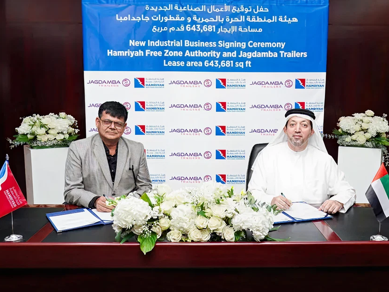 Jagdamba Global Equipment Solutions announces first international expansion in Hamriyah Free Zone