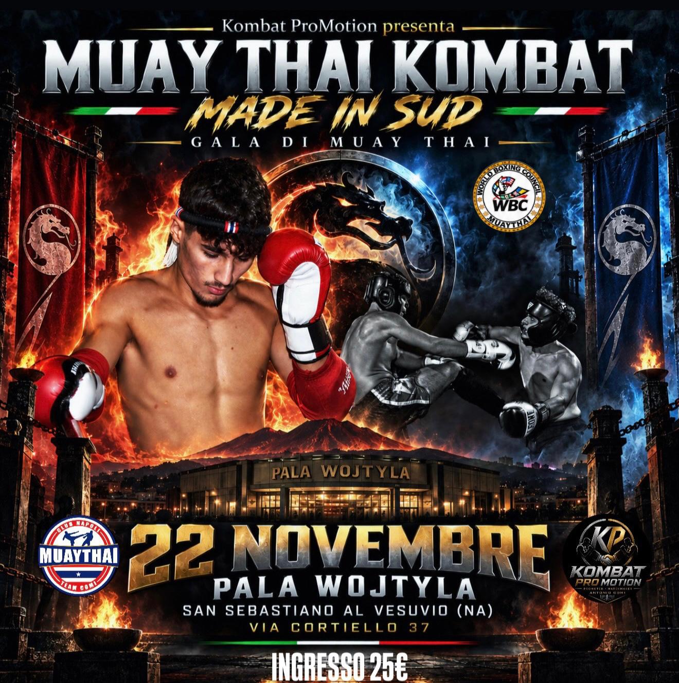 MUAY THAI KOMBAT - MADE IN SUD
