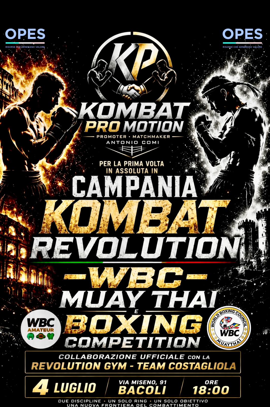 KOMBAT REVOLUTION WITH WBC MUAY THAI E PUGILATO