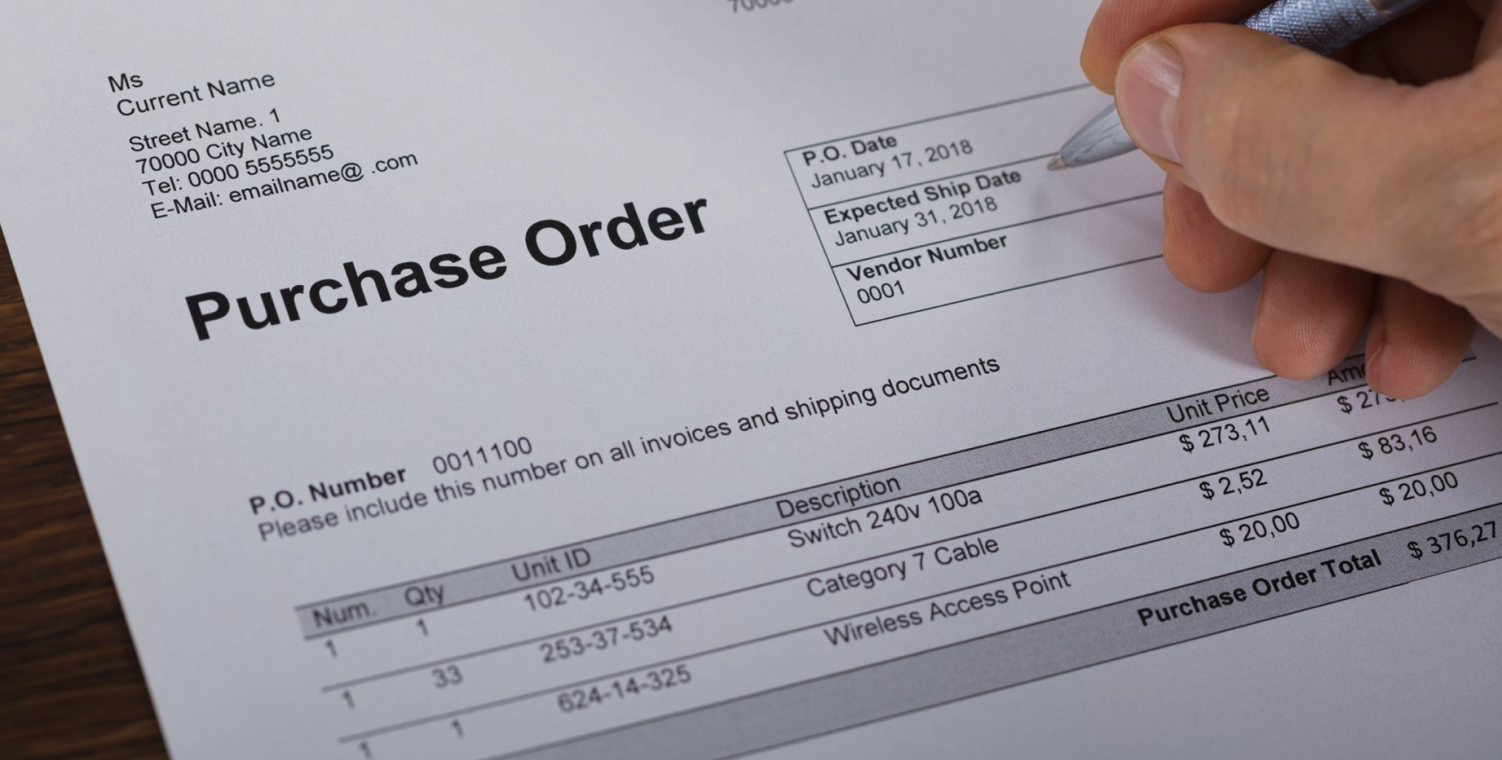 What Is a Purchase Order?