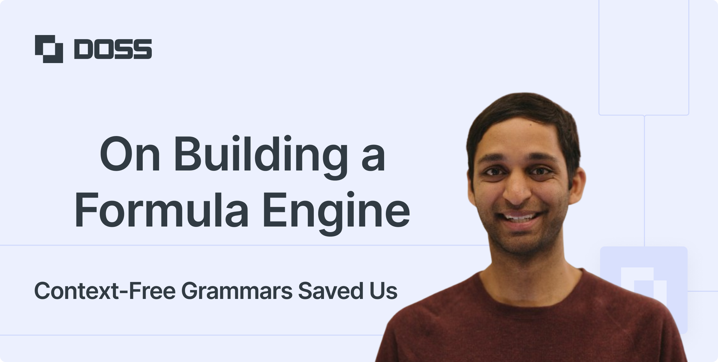 Building an Excel-Like Formula Engine