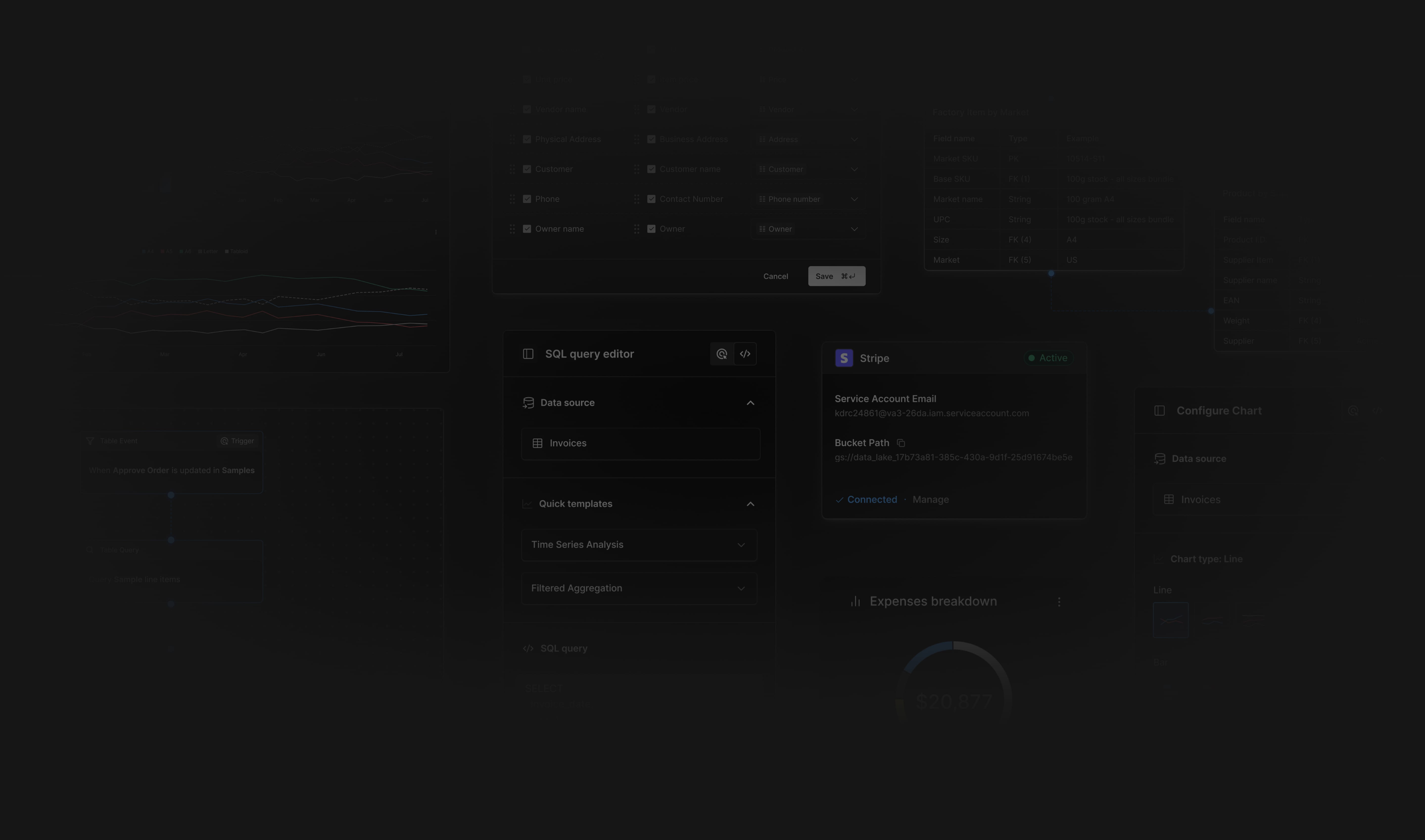 Operational modules built to work together 