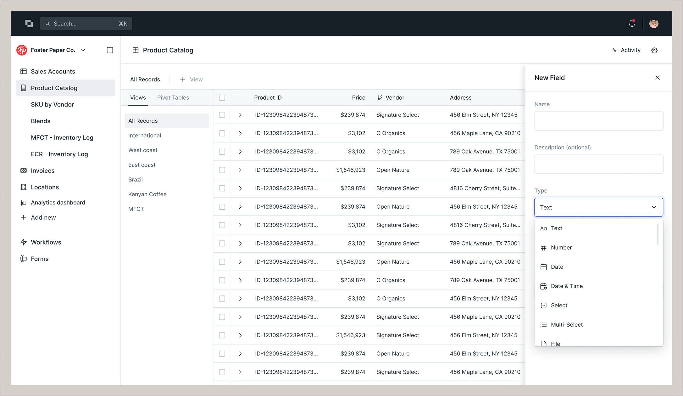 Unify your data into a single, editable view