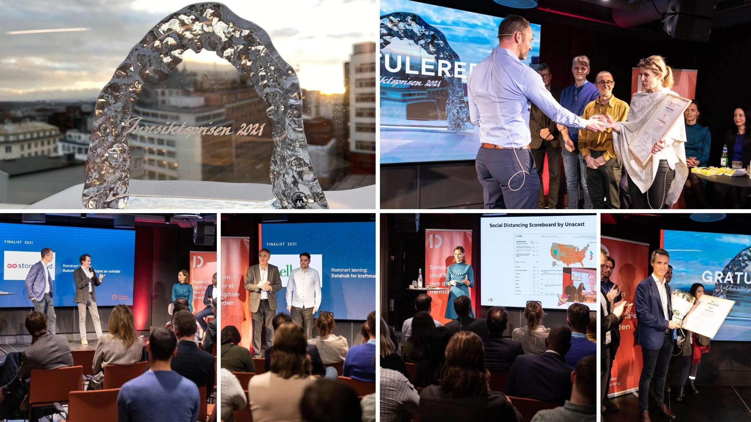 Bildekollasj fra innsiktsprisen 2023