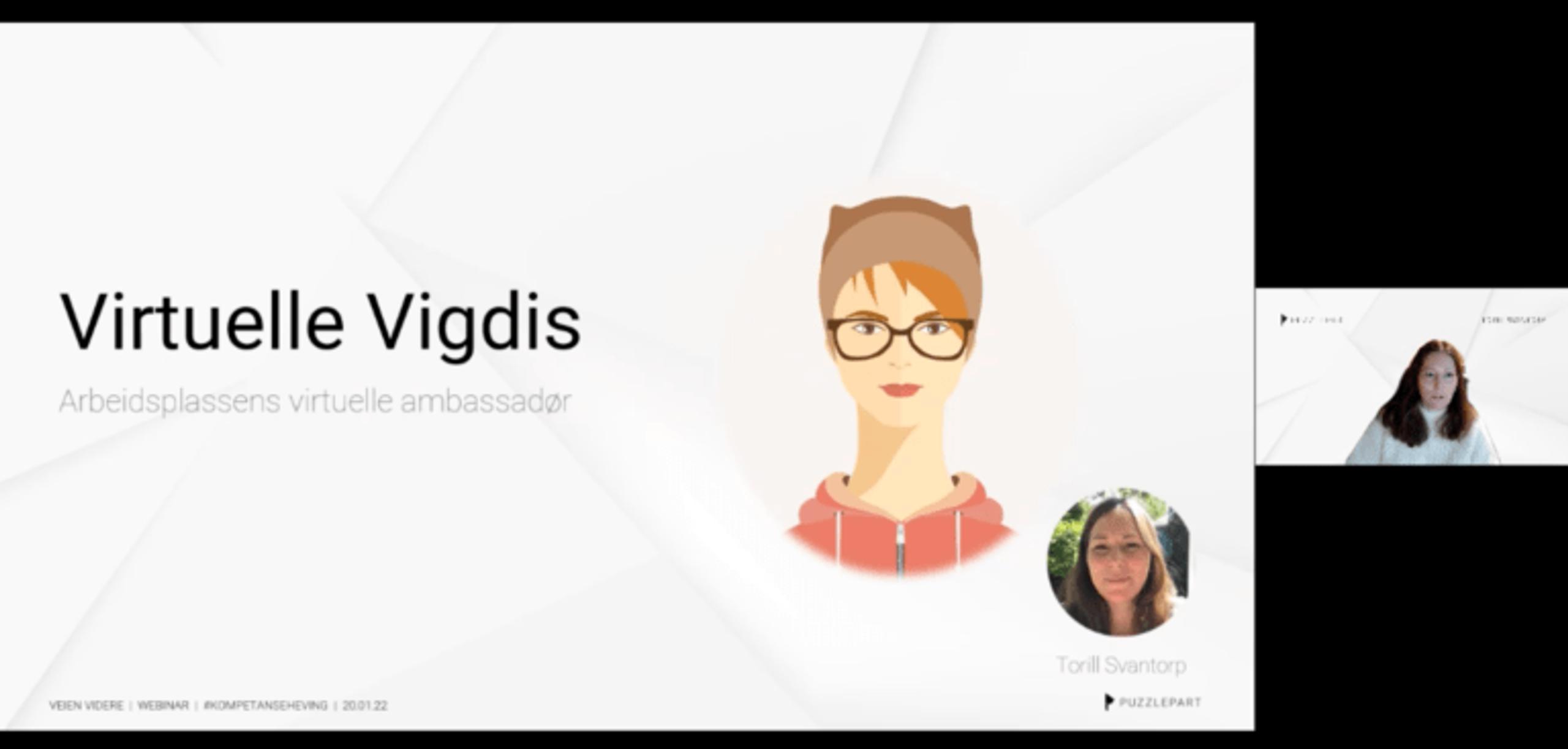 Illustrasjon av Virtuelle Vigdis