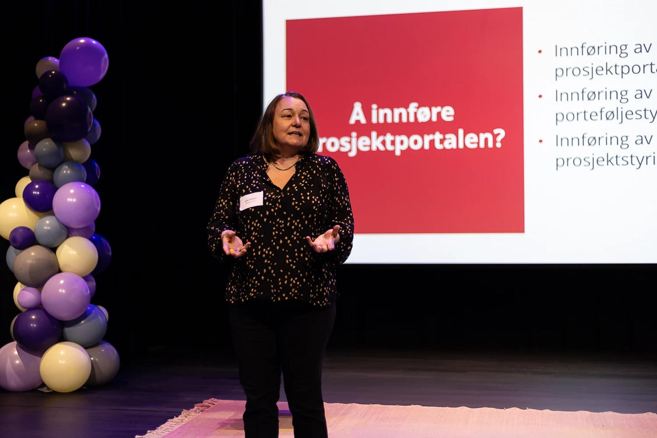 Karen Pinholt - Leder for Prosjekt og porteføljestyring Nittedal kommune