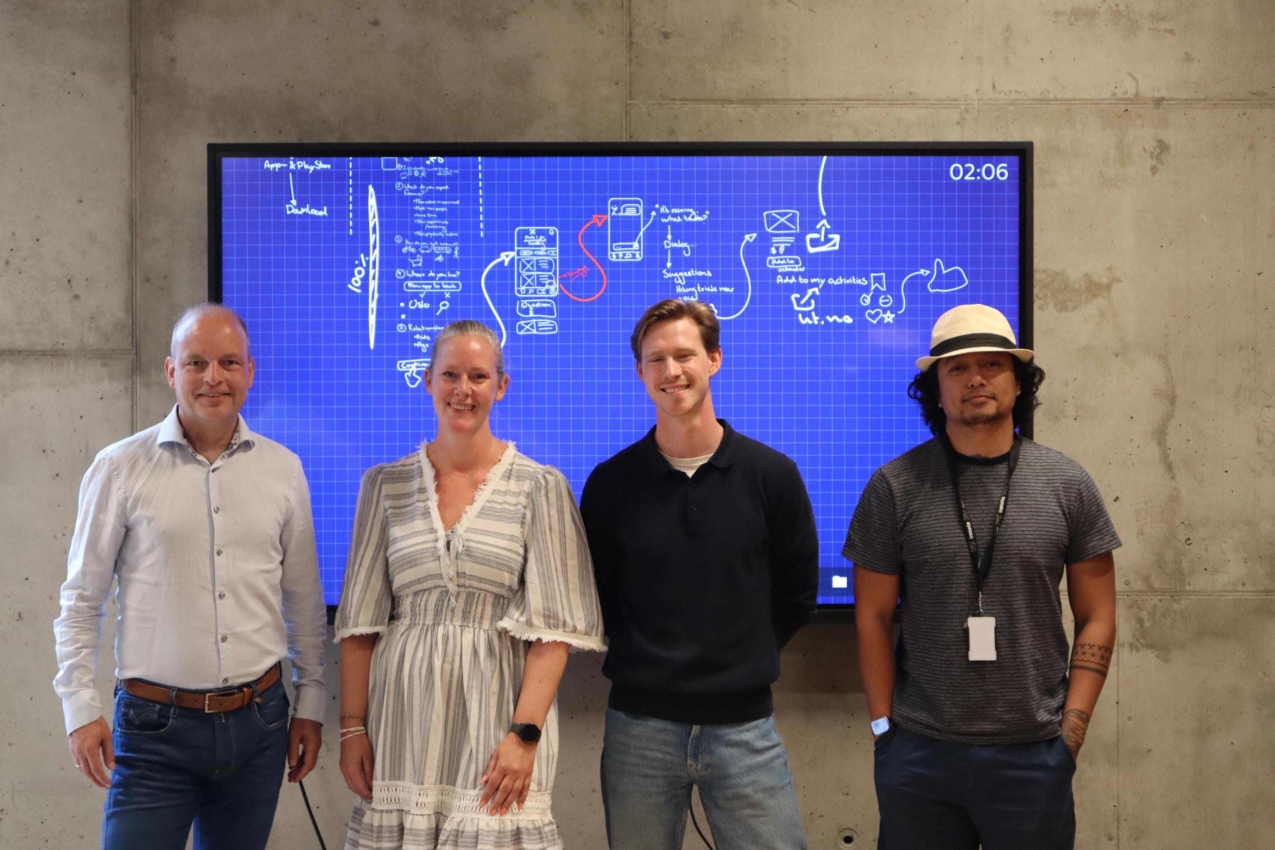 Gründer av HappyNova med team fra Crayon Consulting