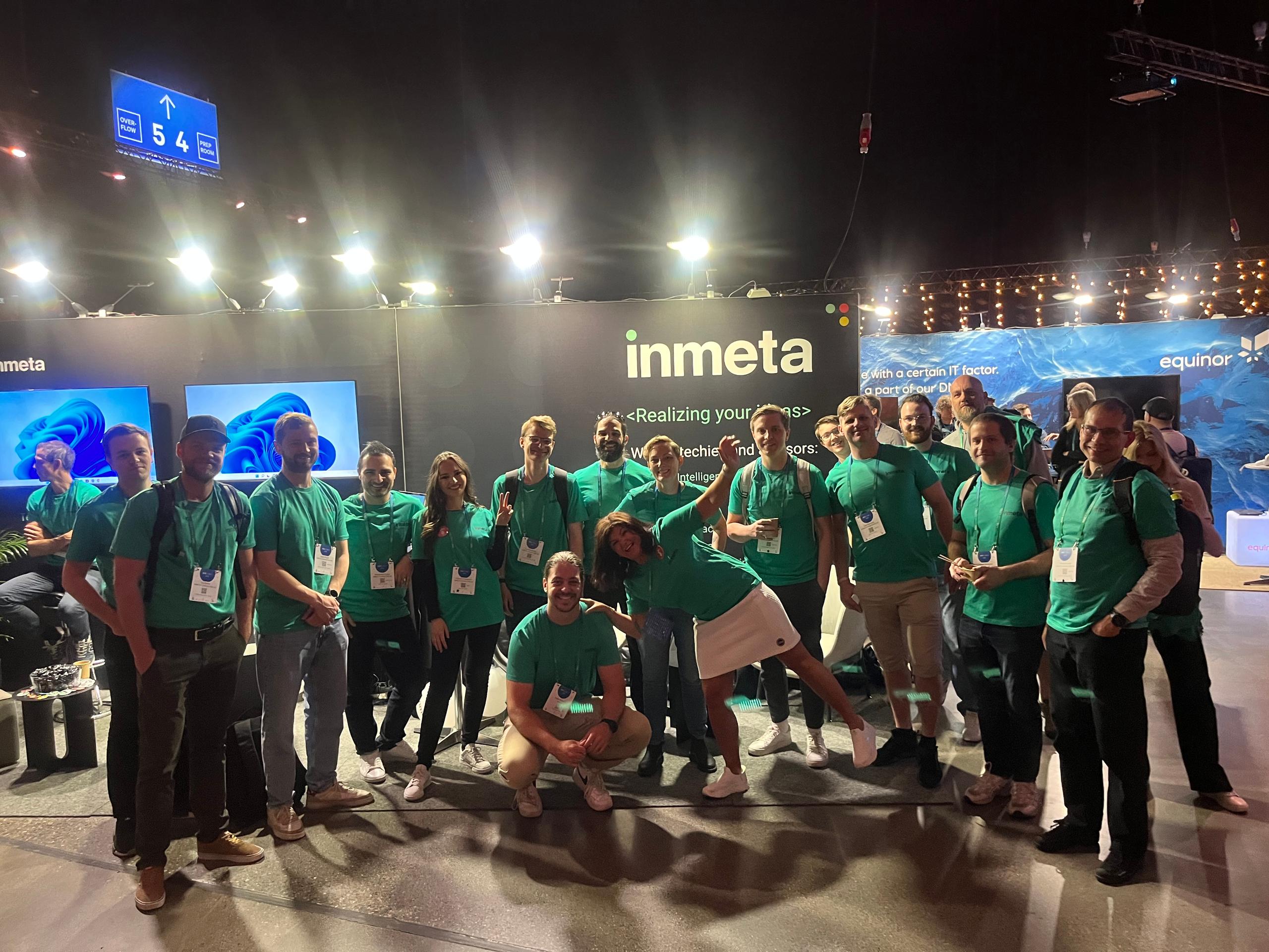 Glad gjeng med Inmetaere på NDC Oslo 2023