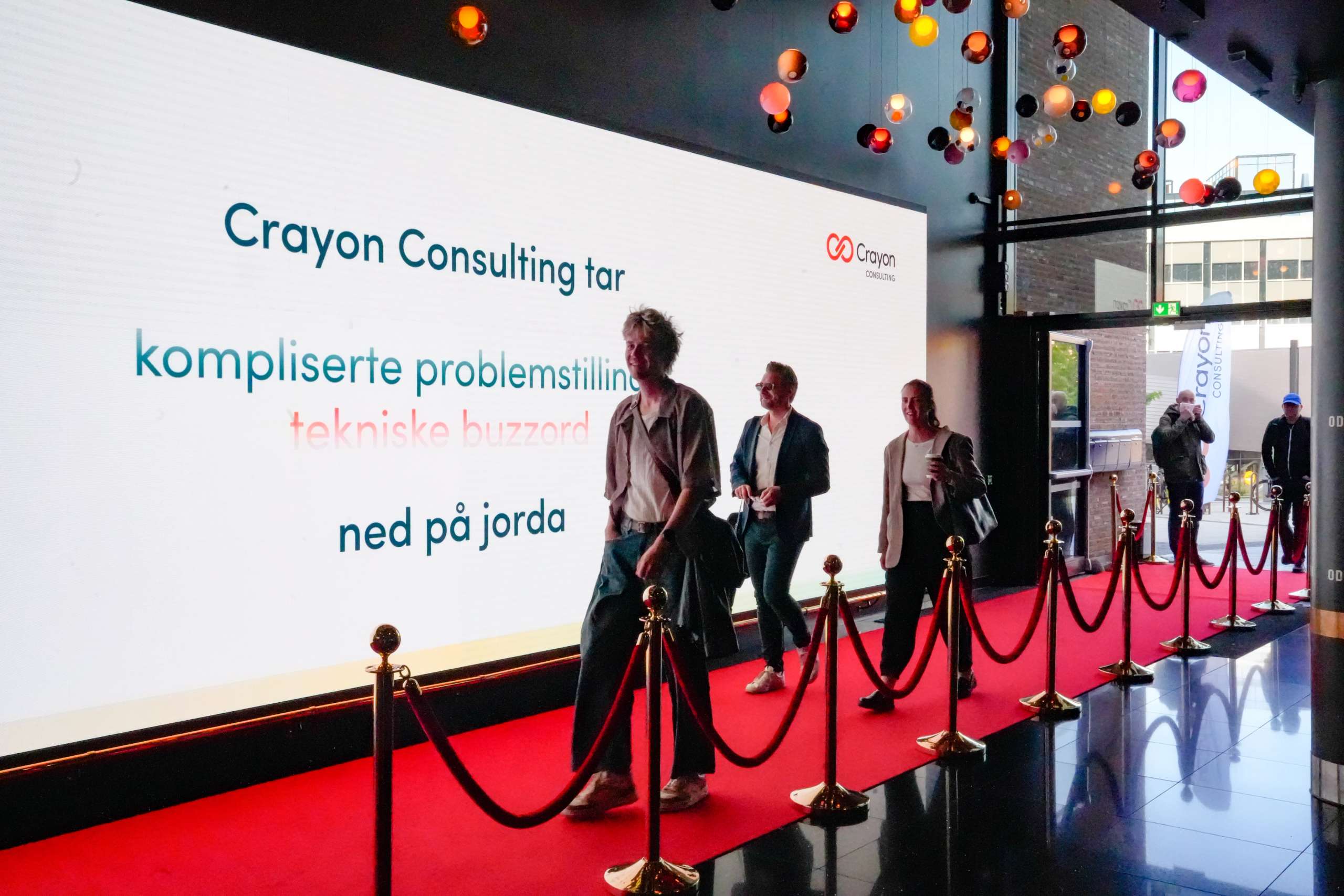 Rød løper på Crayon Consultings Fagfestival