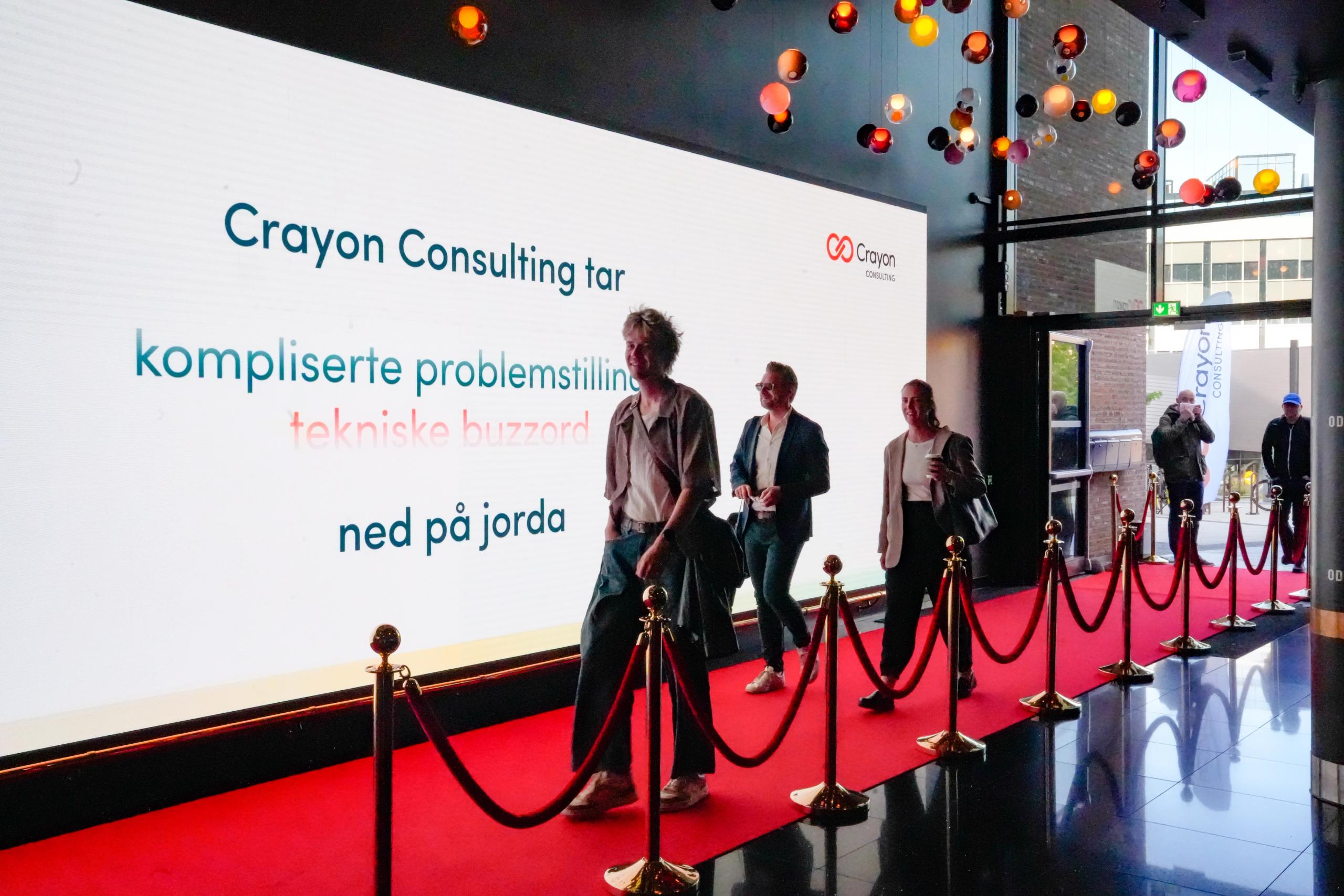 Rød løper på Crayon Consultings Fagfestival
