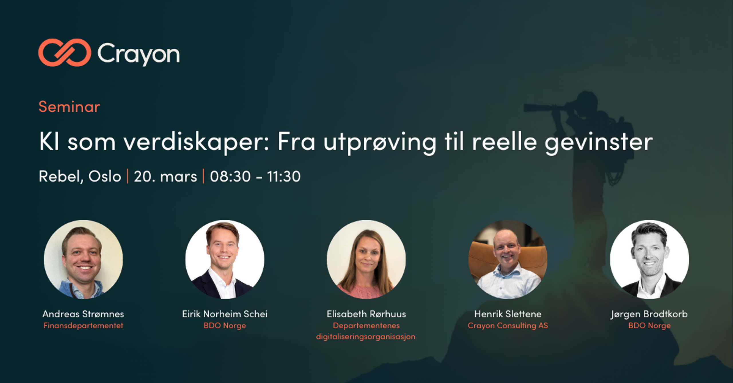 Seminar: KI som verdiskaper: Fra utprøving til reelle gevinster